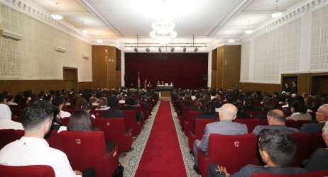 Qazaxda ölkə Prezidenti İlham Əliyevin Yeni Azərbaycan Partiyasının VIII Qurultayındakı çıxışından irəli gələn tapşırıq və tövsiyələrə, qarşıda duran vəzifələrə həsr olunmuş konfrans keçirilib 16.10.2026