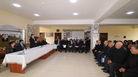 Qazaxda icra başçısının mart ayı üzrə vətəndaşlarla keçirilən növbəti səyyar görüşü rayonun Aşağı Salahlı kəndində olub 06.03.2026