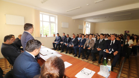 Qazaxda icra başçısının avqust ayı üzrə vətəndaşlarla keçirilən növbəti səyyar görüşü şəhər sakinləri ilə olub 05.08.2026
