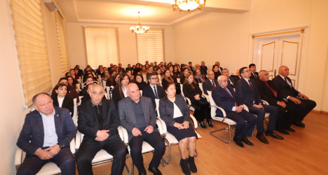 Qazaxda “Müasir Azərbaycan gəncliyi cəmiyyətimizin bütün sahələrində ən aparıcı qüvvədir!” mövzusunda tədbir keçirilib 29.01.2026