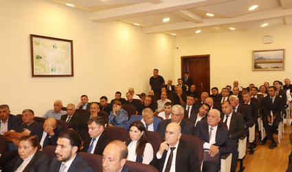 Qazax rayonunda Dövlət Proqramının icrası ilə bağlı müşavirə keçirilib 24.09.2026