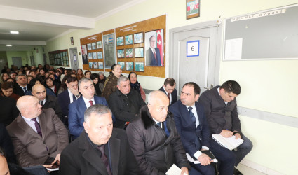 Qazaxda icra başçısının fevral ayında vətəndaşlarla keçirilən növbəti səyyar görüşü rayonun Qarapapaq kəndində olub 19.02.2026