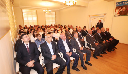 Yeni Azərbaycan Partiyası Qazax rayon təşkilatının XI konfransı keçirilib 11.09.2026