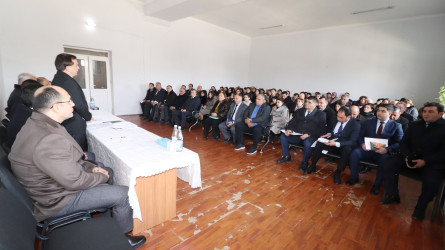 Qazaxda icra başçısının fevral ayında vətəndaşlarla keçirilən ilk səyyar görüşü şəhər sakinləri ilə olub 05.02.2026