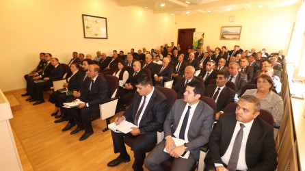 Qazax rayonunda Dövlət Proqramının icrası ilə bağlı müşavirə keçirilib 24.09.2026