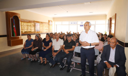 Qazaxda icra başçısının iyul ayı üzrə vətəndaşlarla keçirilən növbəti səyyar görüşü rayonun Bala Çaylı kəndində olub-16.07.2026