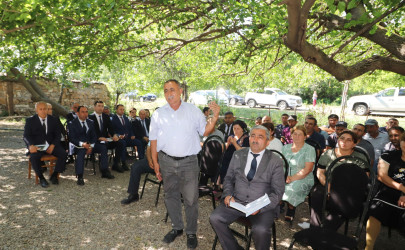 Qazaxda icra başçısının iyul ayı üzrə vətəndaşlarla keçirilən ilk səyyar görüşü rayonun Abbasbəyli kəndində olub-02.07.2026