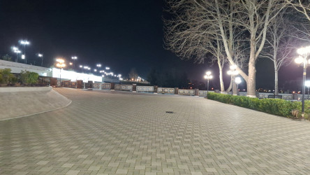 Qazax şəhəri Heydər Əliyev adına park - 04.03.2026