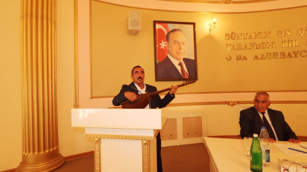 Qazaxda şair Kazım Kazımlının “İydələr çiçək açanda” şeirlər kitabının təqdimat mərasimi keçirilib 10.09.2026