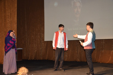 Qazaxda Xalq şairi Səməd Vurğunun 120 illik yubileyinə həsr olunmuş “Şeir kimi ömür” başlıqlı ədəbi-bədii gecə keçirilib 13.04.2026