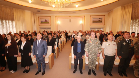 Qazaxda 27 Sentyabr - Anım Günü ilə əlaqədar "Anılan adlar, ucalan Vətən” başlıqlı tədbir keçirilib 25.09.2026