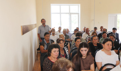 Qazaxda icra başçısının avqust ayında vətəndaşlarla keçirilən ilk səyyar görüşü sərhəddə yerləşən Bala Cəfərli kəndində olub 03.08.2026