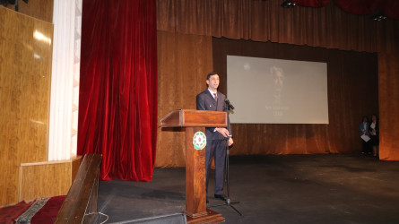 Qazaxda Xalq şairi Səməd Vurğunun 120 illik yubileyinə həsr olunmuş “Şeir kimi ömür” başlıqlı ədəbi-bədii gecə keçirilib 13.04.2026