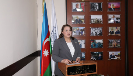 BDU-nun Qazax filialında “Azərbaycanın rəqəmsal inkişaf strategiyası və Təhsil” mövzusunda infosessiya keçirilib 06.03.2026