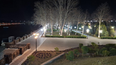 Qazax şəhəri Heydər Əliyev adına park - 04.03.2026