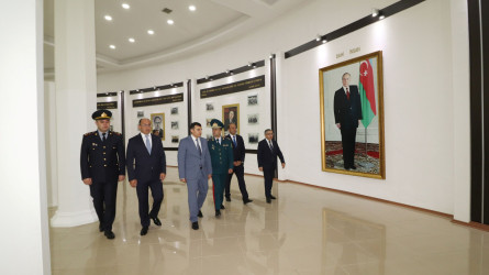 Dövlət Sərhəd Xidmətinin (DSX) Sərhəd Qoşunlarının “Qazax” Əlahiddə Sərhəd Diviziyasının qarnizon kompleksində sərhədçilər peşə bayramlarını qeyd ediblər 18.08.2026