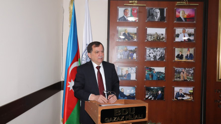 BDU-nun Qazax filialında “Azərbaycanın rəqəmsal inkişaf strategiyası və Təhsil” mövzusunda infosessiya keçirilib 06.03.2026