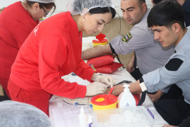 Qazaxda növbəti qanvermə aksiyası keçirilib 22.01.2026