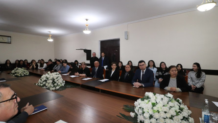 BDU-nun Qazax filialında “Xocalı faciəsi - Qalib xalqın silinməyən yaddaşı” adlı anım tədbiri keçirilib 25.02.2026