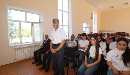 Qazaxda icra başçısının sentyabr ayı üzrə vətəndaşlarla keçirilən ilk səyyar görüşü rayonun Yuxarı Salahlı kəndində olub 03.09.2026