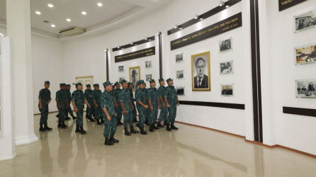 Dövlət Sərhəd Xidmətinin (DSX) Sərhəd Qoşunlarının “Qazax” Əlahiddə Sərhəd Diviziyasının qarnizon kompleksində sərhədçilər peşə bayramlarını qeyd ediblər 18.08.2026