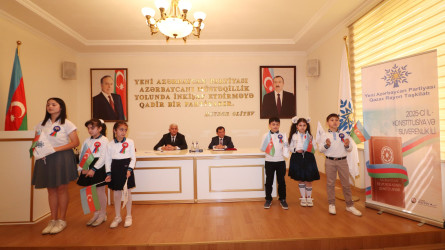 Qazaxda “Müstəqillik, suverenlik müdrik Azərbaycan xalqının milli sərvətidir!” mövzusunda tədbir keçirilib 27.05.2025