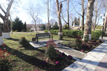 Qazax şəhəri Heydər Əliyev adına park - 04.03.2026