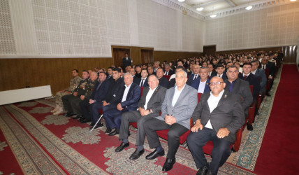Qazaxda ölkə Prezidenti İlham Əliyevin Yeni Azərbaycan Partiyasının VIII Qurultayındakı çıxışından irəli gələn tapşırıq və tövsiyələrə, qarşıda duran vəzifələrə həsr olunmuş konfrans keçirilib 16.10.2026