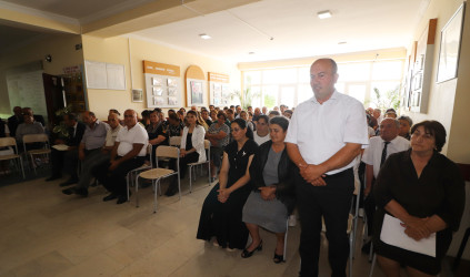 Qazaxda icra başçısı iyul ayında növbəti səyyar görüşünü Ürkməzli kənd sakinləri ilə keçirib-09.07.2026