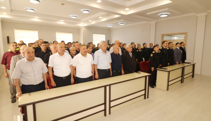Qazaxda icra başçısı bir qrup Polis əməkdaşını peşə bayramları münasibətilə Fəxri Fərmanla təltif edib-02.07.2026