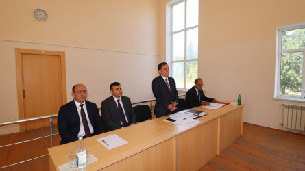 Qazaxda icra başçısının sentyabr ayı üzrə vətəndaşlarla keçirilən ilk səyyar görüşü rayonun Yuxarı Salahlı kəndində olub 03.09.2026