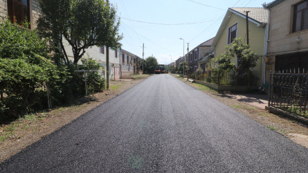 Qazaxda icra başçısı yeni asfalt örtüyü vurulmuş küçələrdə görülmüş işlərlə yerində tanış olub -20.07.2026
