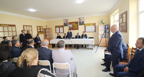 Qazaxda icra başçısı may ayı üzrə növbəti səyyar görüşünü Alpout kənd sakinləri ilə keçirib 13.05.2026
