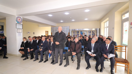 Qazaxda icra başçısının mart ayı üzrə vətəndaşlarla keçirilən növbəti səyyar görüşü rayonun Aşağı Salahlı kəndində olub 06.03.2026