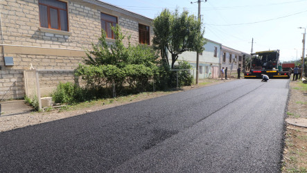 Qazaxda icra başçısı yeni asfalt örtüyü vurulmuş küçələrdə görülmüş işlərlə yerində tanış olub -20.07.2026