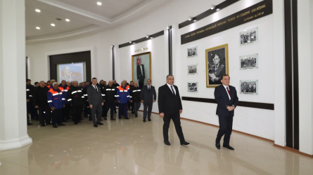 Qazaxda “Azərişıq” ASC-nin yaranmasının 10 illiyi münasibətilə Ulu Öndər Heydər Əliyevin abidəsi və Ümummilli Liderin adını daşıyan Mərkəz ziyarət olunub 06.02.2025