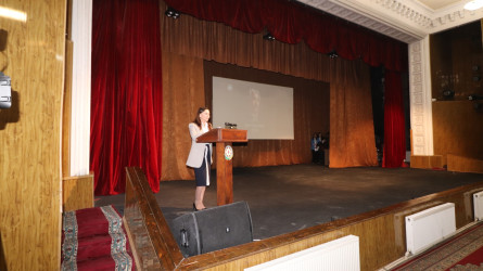 Qazaxda Xalq şairi Səməd Vurğunun 120 illik yubileyinə həsr olunmuş “Şeir kimi ömür” başlıqlı ədəbi-bədii gecə keçirilib 13.04.2026