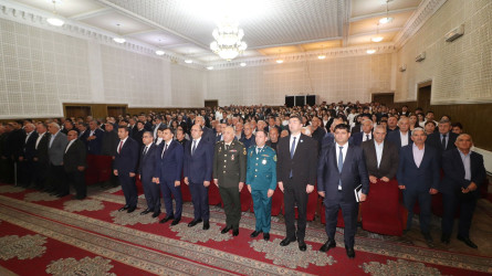 Qazaxda ölkə Prezidenti İlham Əliyevin Yeni Azərbaycan Partiyasının VIII Qurultayındakı çıxışından irəli gələn tapşırıq və tövsiyələrə, qarşıda duran vəzifələrə həsr olunmuş konfrans keçirilib 16.10.2026