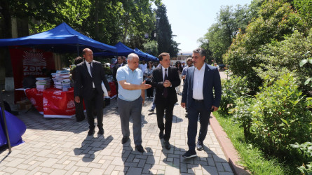Xalq Şairi Səməd Vurğunun 120 illiyinə həsr olunmuş I Qazax Kitab Sərgisi keçirilib-20.06.2026