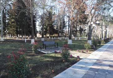 Qazax şəhəri Heydər Əliyev adına park - 04.03.2026