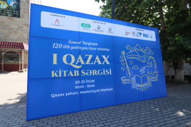 Xalq Şairi Səməd Vurğunun 120 illiyinə həsr olunmuş I Qazax Kitab Sərgisi keçirilib-20.06.2026