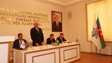Yeni Azərbaycan Partiyası Qazax rayon təşkilatının XI konfransı keçirilib 11.09.2026