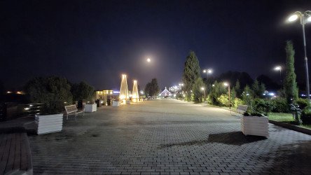 Qazax şəhəri Heydər Əliyev adına park - 04.03.2026