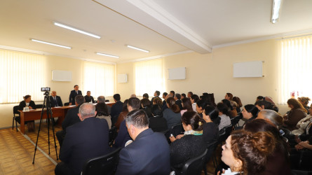 Qazaxda icra başçısının aprel ayı üzrə vətəndaşlarla keçirilən ilk səyyar görüşü 09.04.2026