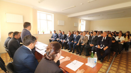Qazaxda icra başçısının avqust ayı üzrə vətəndaşlarla keçirilən növbəti səyyar görüşü şəhər sakinləri ilə olub 05.08.2026