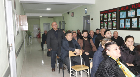 Qazaxda icra başçısının fevral ayında vətəndaşlarla keçirilən növbəti səyyar görüşü rayonun Qarapapaq kəndində olub 19.02.2026