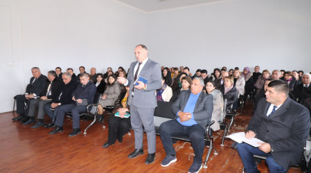 Qazaxda icra başçısının fevral ayında vətəndaşlarla keçirilən ilk səyyar görüşü şəhər sakinləri ilə olub 05.02.2026