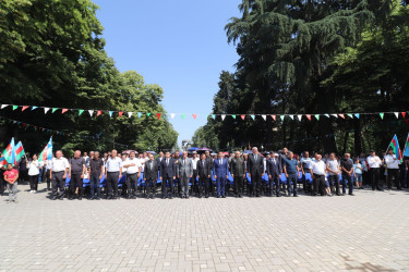 Qazaxda 15 İyun - Milli Qurtuluş Gününə həsr edilmiş “Qurtuluşun əbədi müəllifi” adlı tədbir keçirilib  13.06.2025