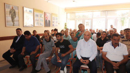 Qazaxda icra başçısının sentyabr ayı üzrə vətəndaşlarla keçirilən növbəti səyyar görüşü rayonun Aslanbəyli kəndində olub 10.09.2026