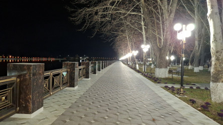 Qazax şəhəri Heydər Əliyev adına park - 04.03.2026